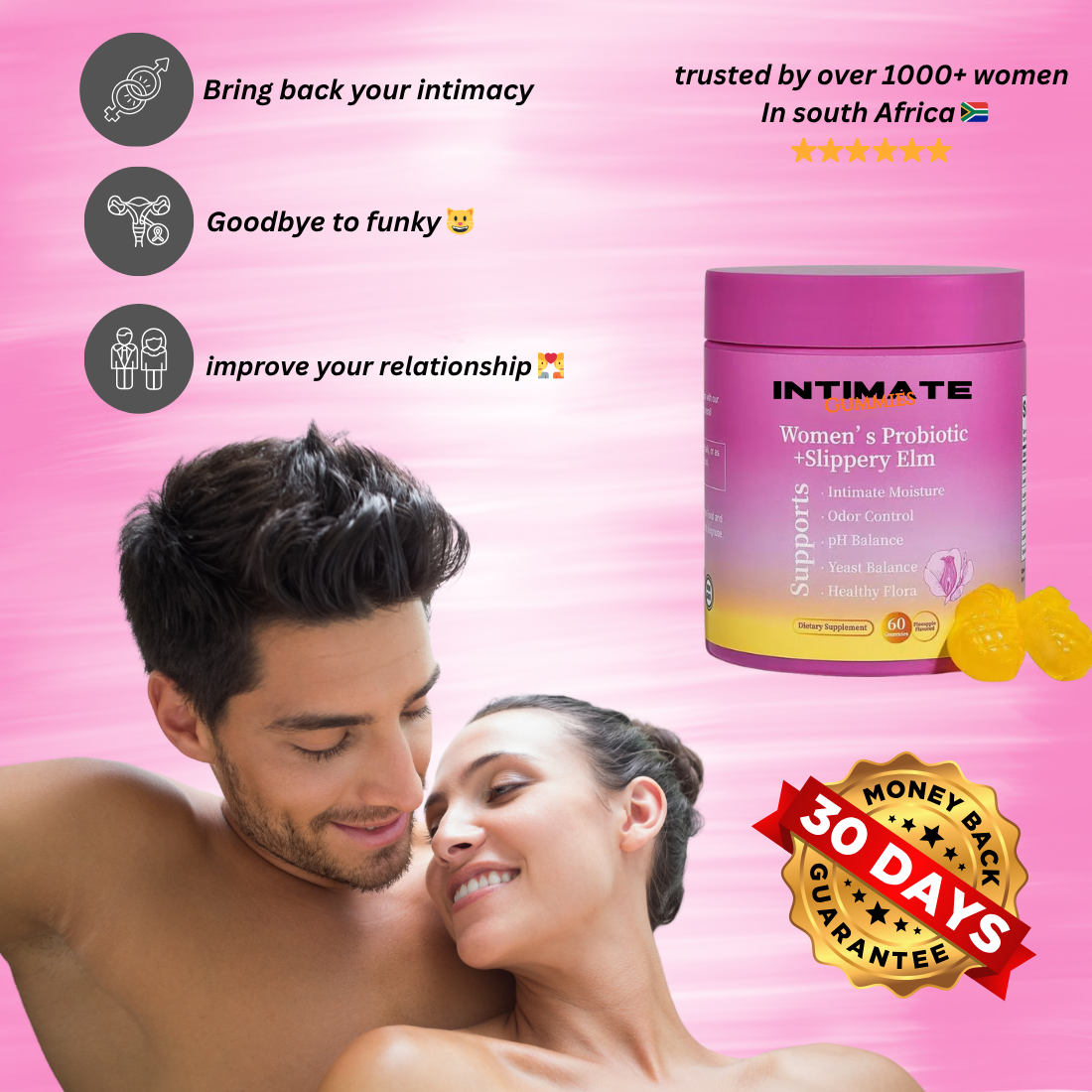 Intimate Women's Probiotic Gummies