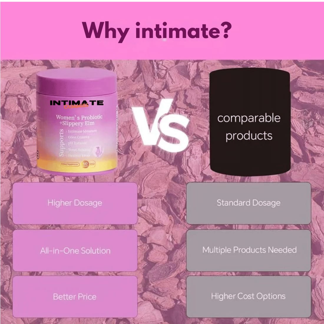 Intimate Women's Probiotic Gummies